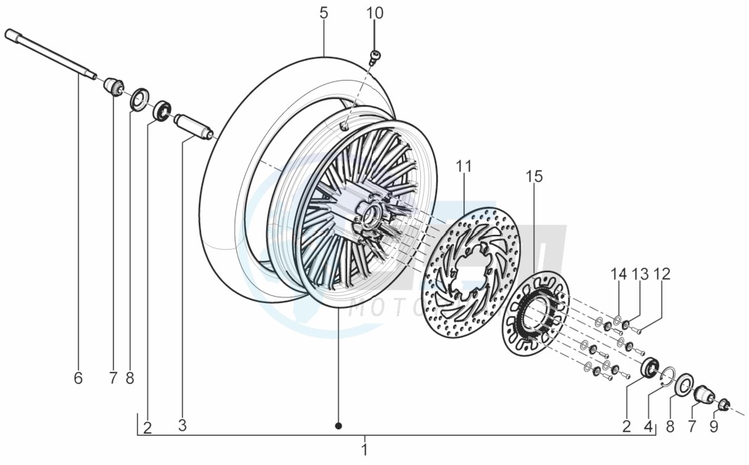 Front wheel image