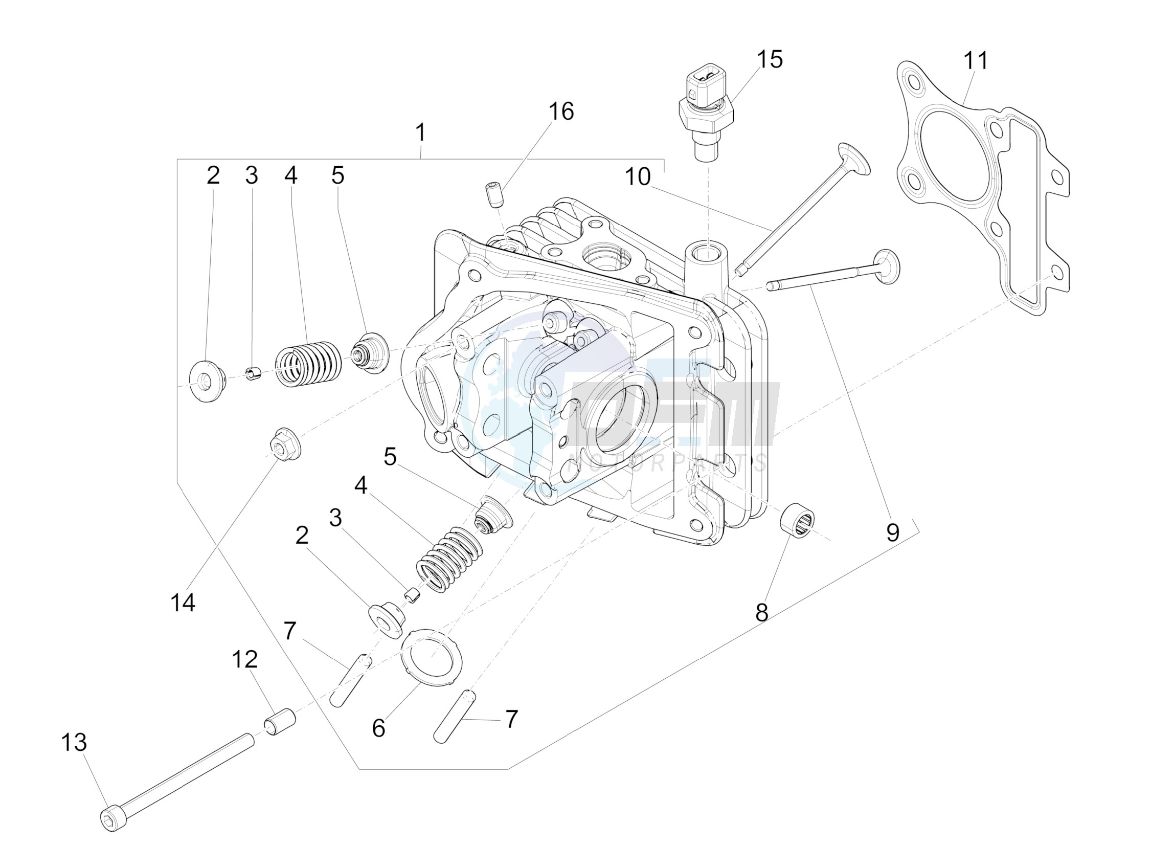 Head unit - Valve image