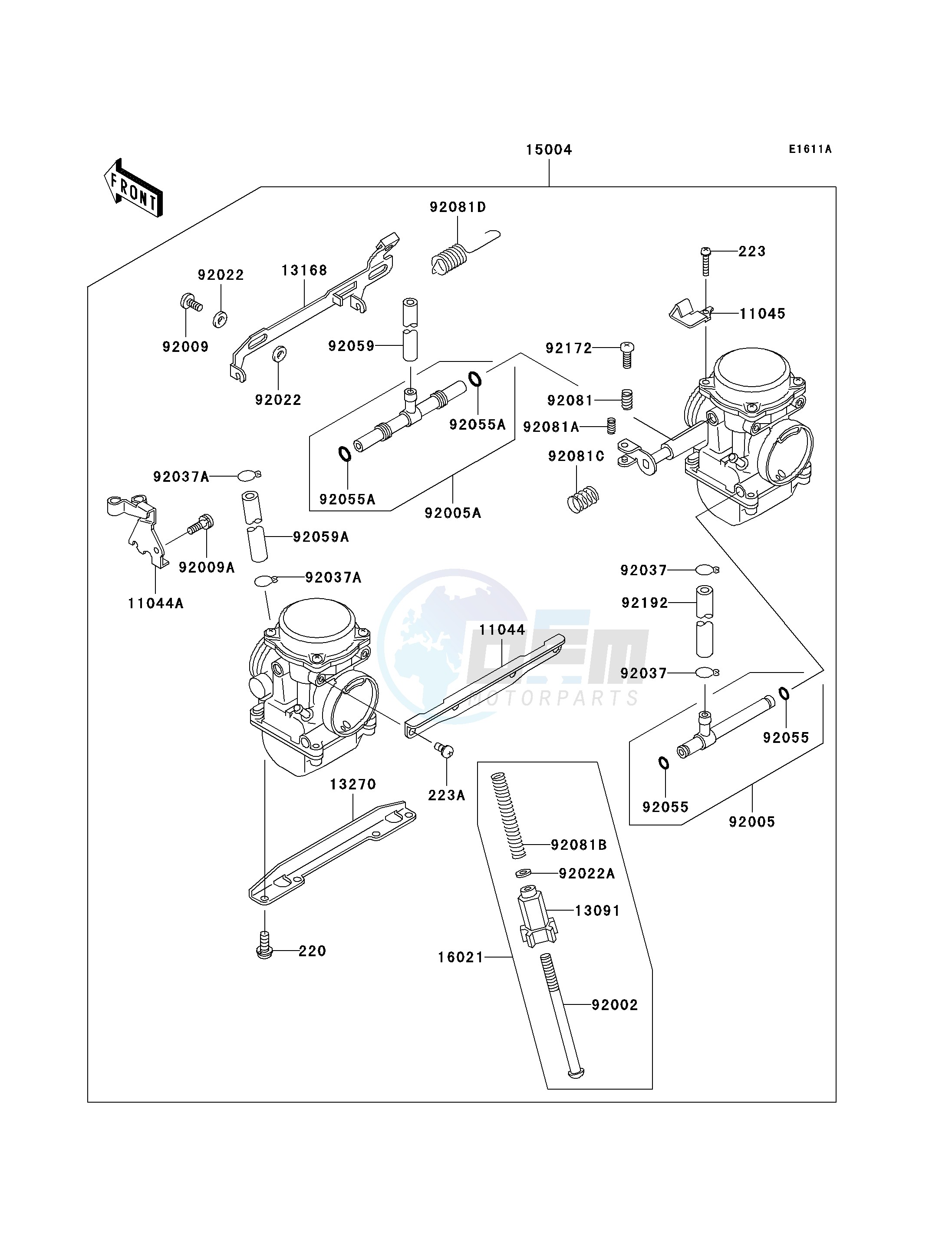 CARBURETOR-- D8F_D9F- - blueprint