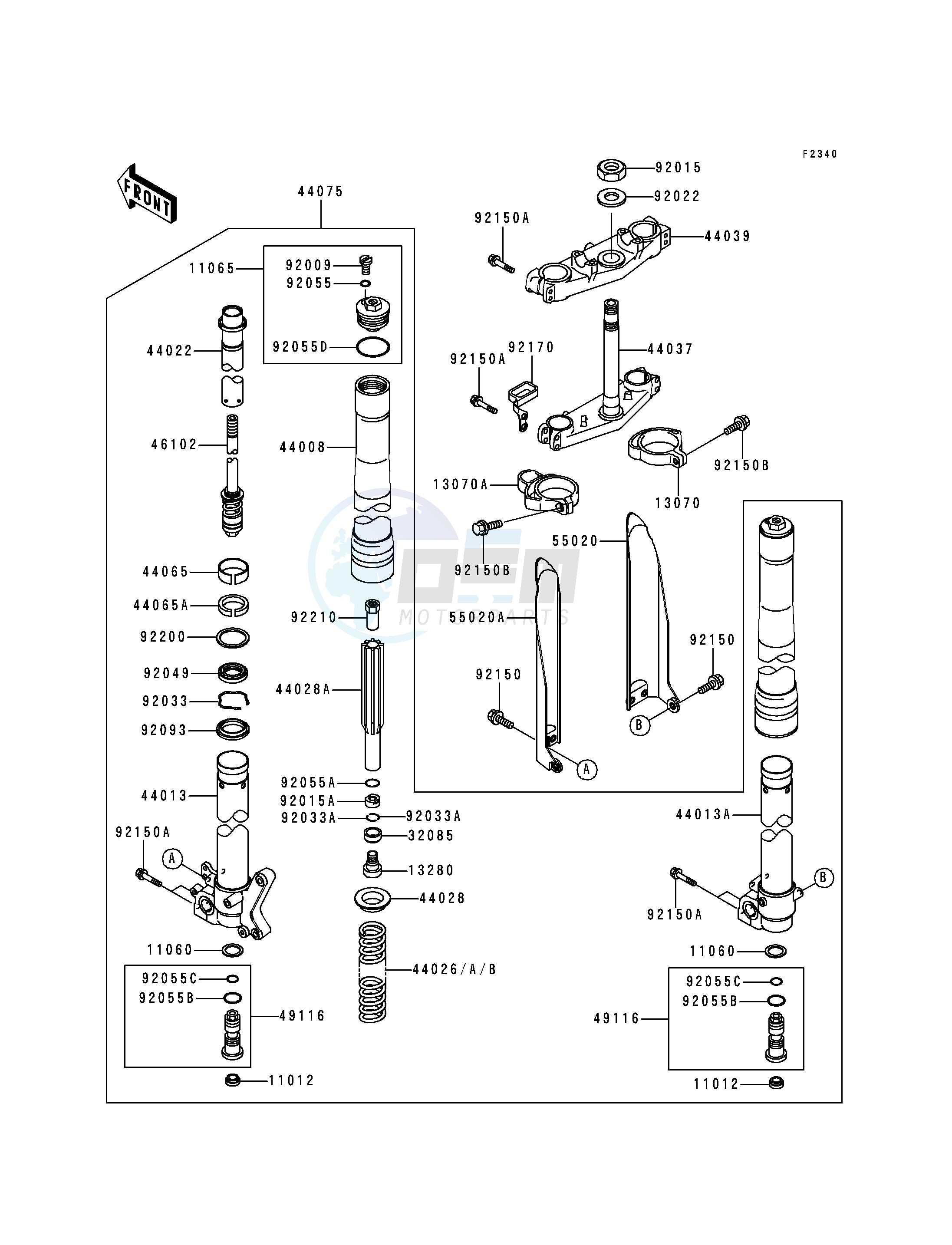 FRONT FORK image