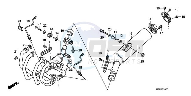 EXHAUST MUFFLER image