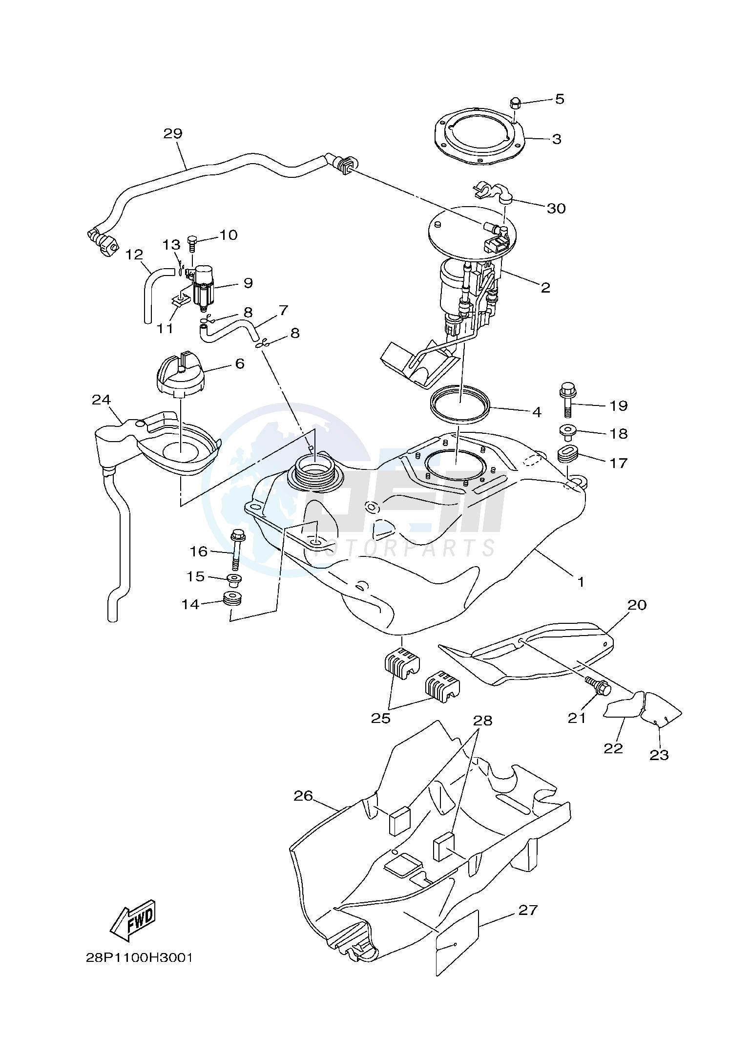 FUEL TANK image