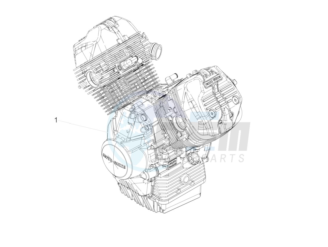 Engine-Completing part-Lever image