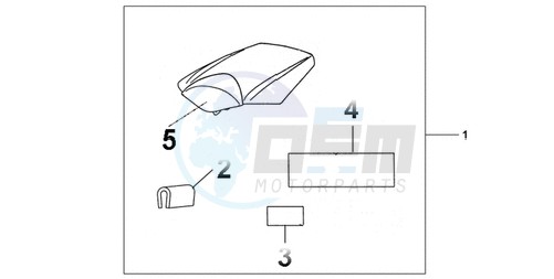 REAR SEAT COWL REPSOL blueprint