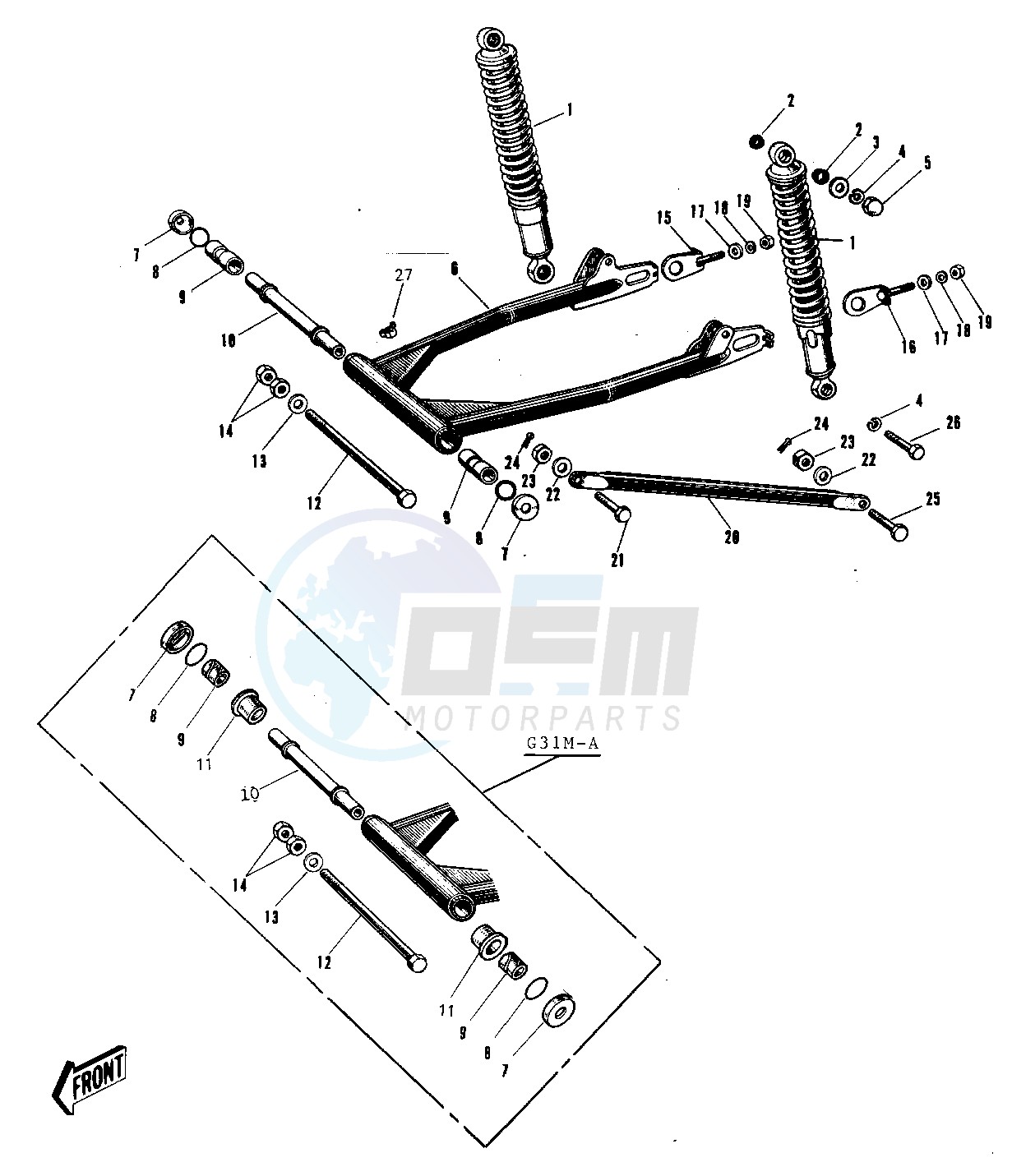 SWING ARM_SHOCK ABSORBERS image