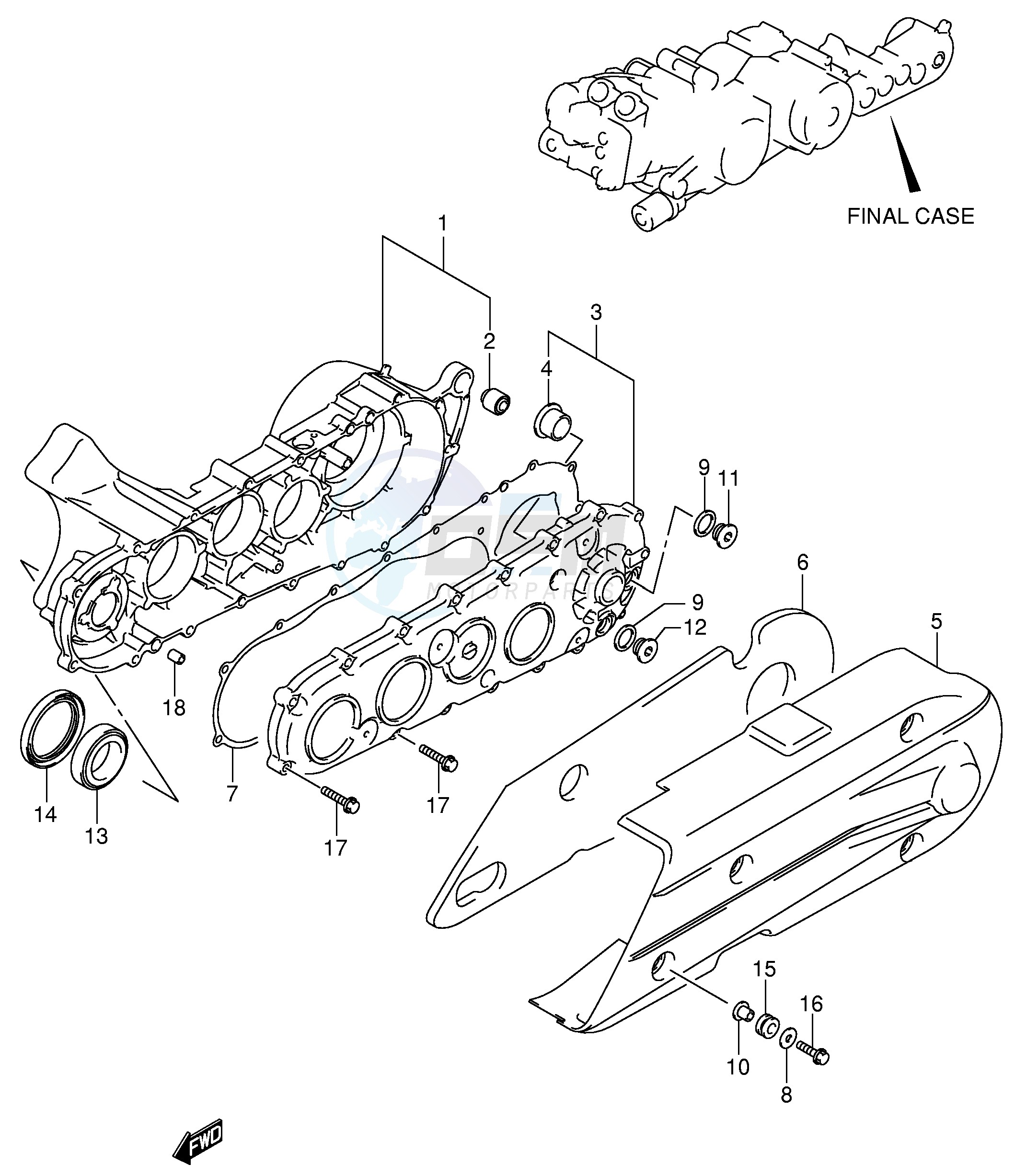 CASE FINAL (AN650K3 LK3 K4 K5) blueprint