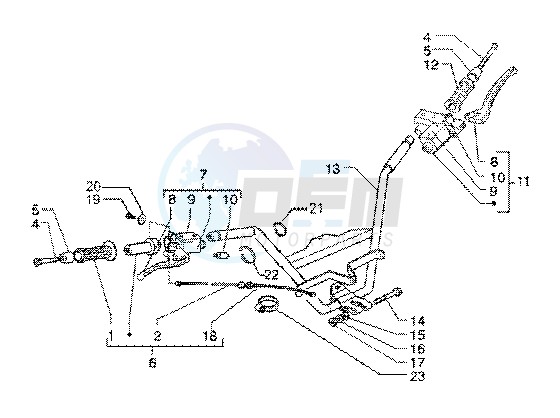 Handlebar - Brake Pump blueprint
