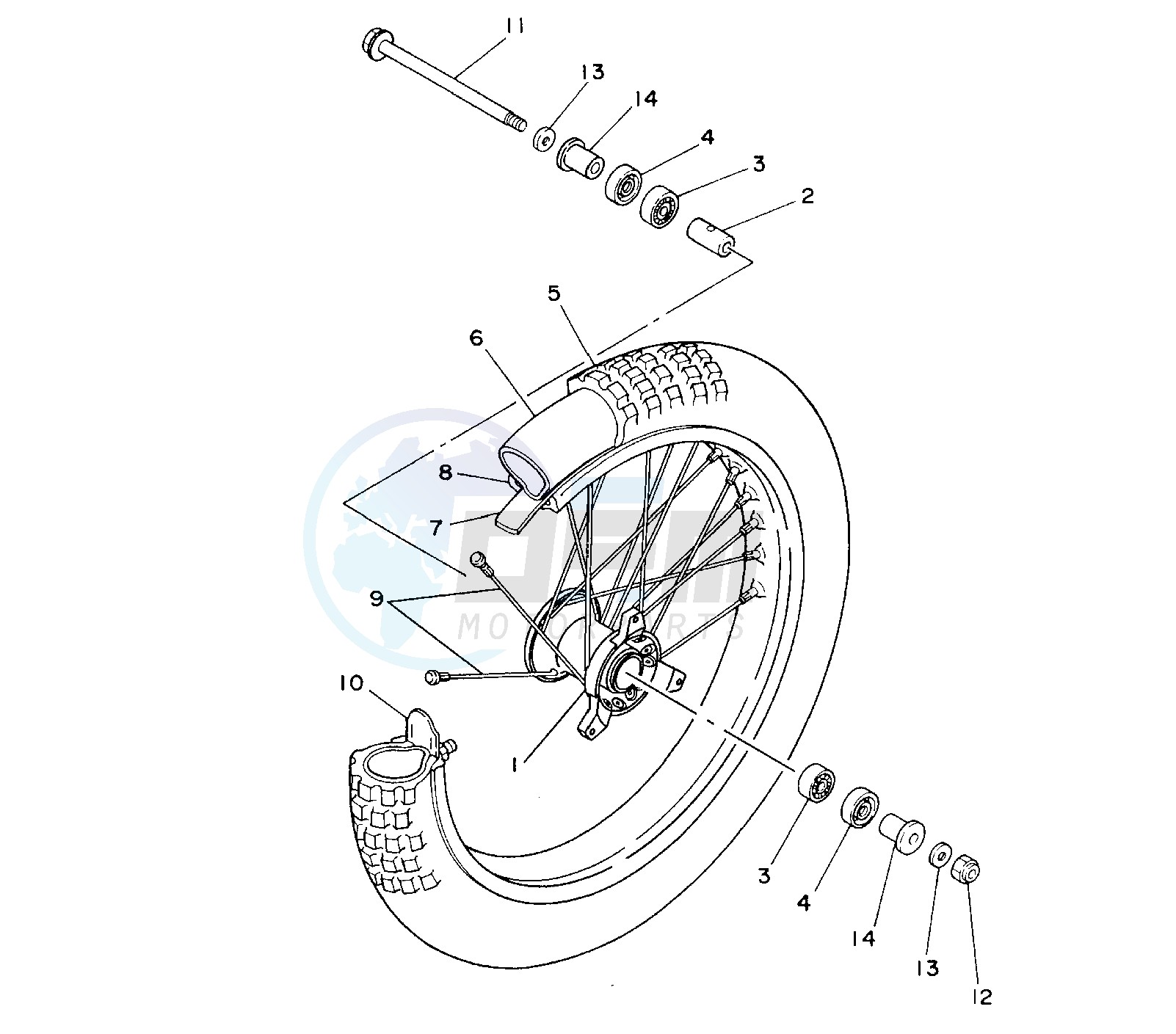 FRONT WHEEL image