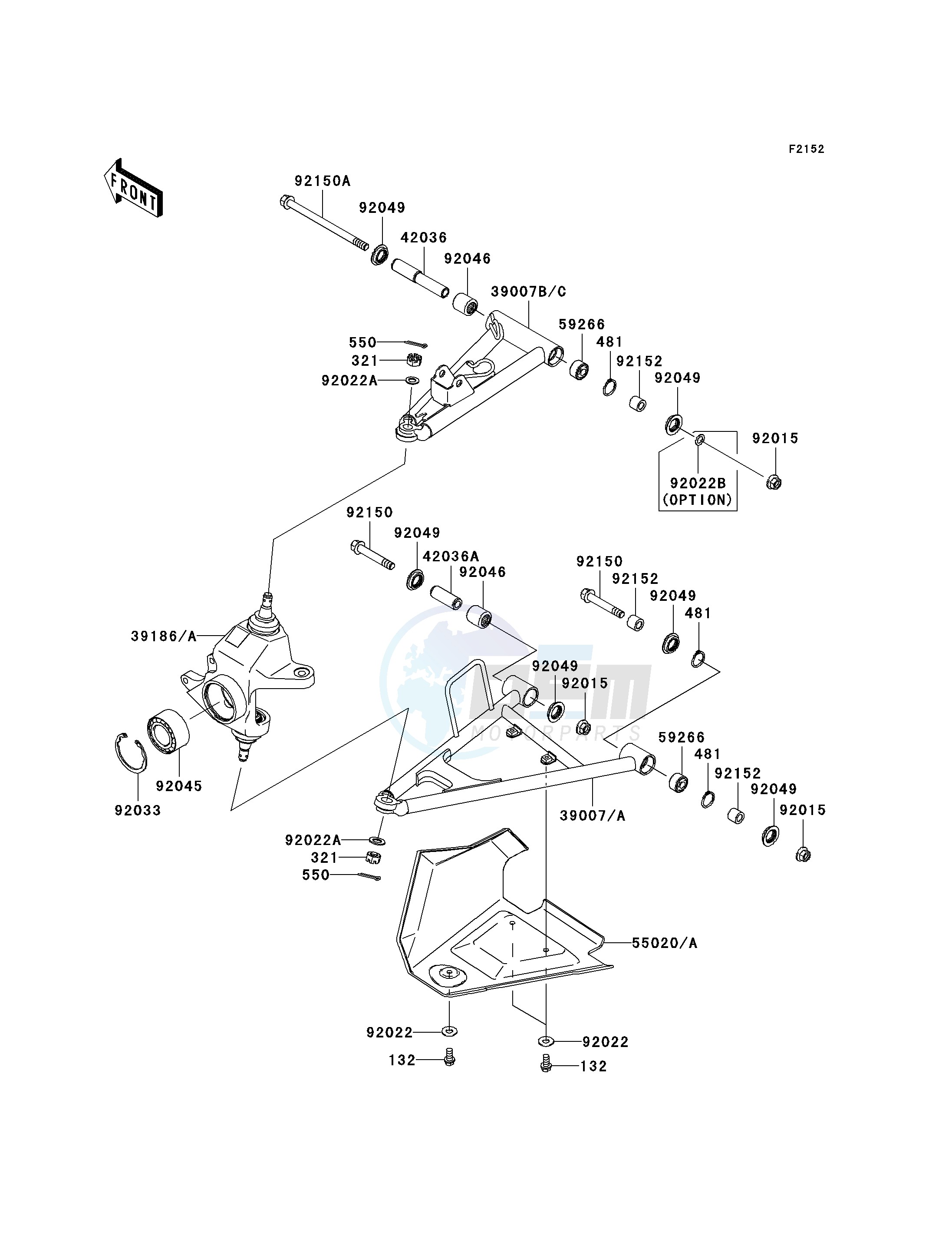 FRONT SUSPENSION image