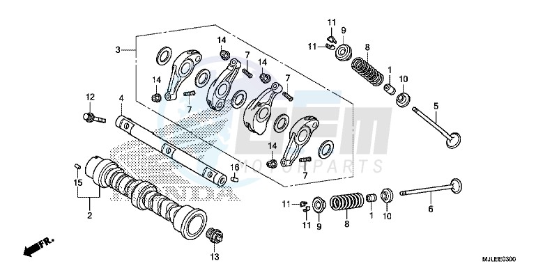 CAMSHAFT/VALVE image