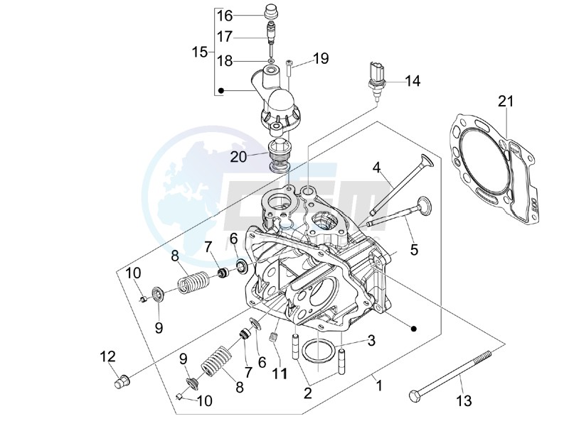 Head unit - Valve image