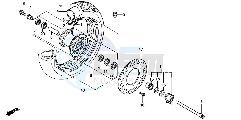 FRONT WHEEL image