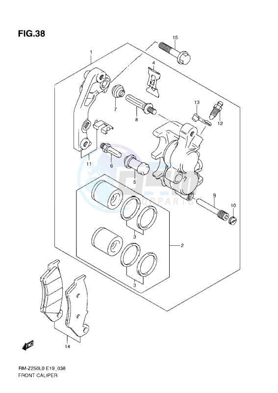 FRONT CALIPER (L0-L1) image