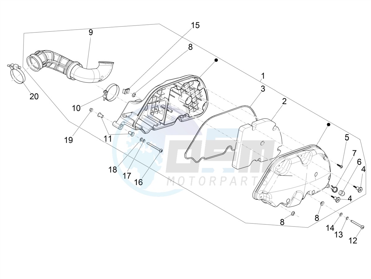 Air filter blueprint