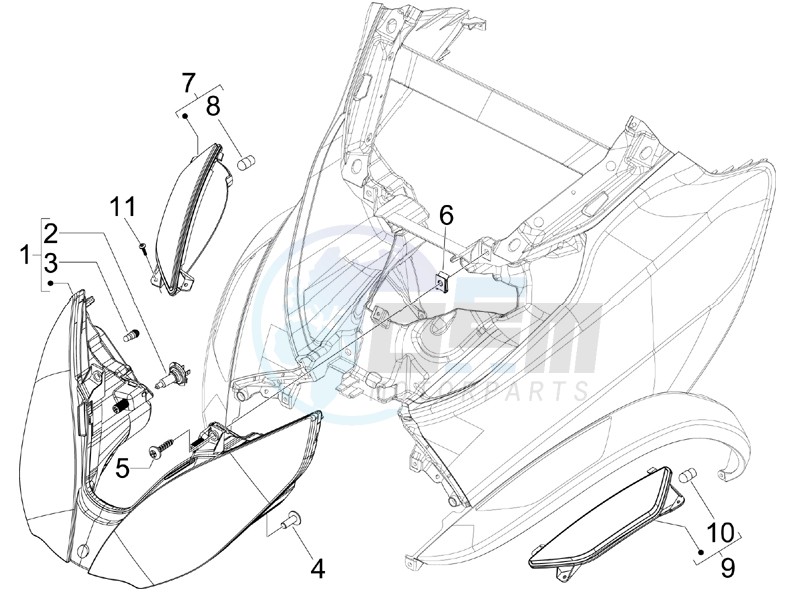 Head lamp - Turn signal lamps image