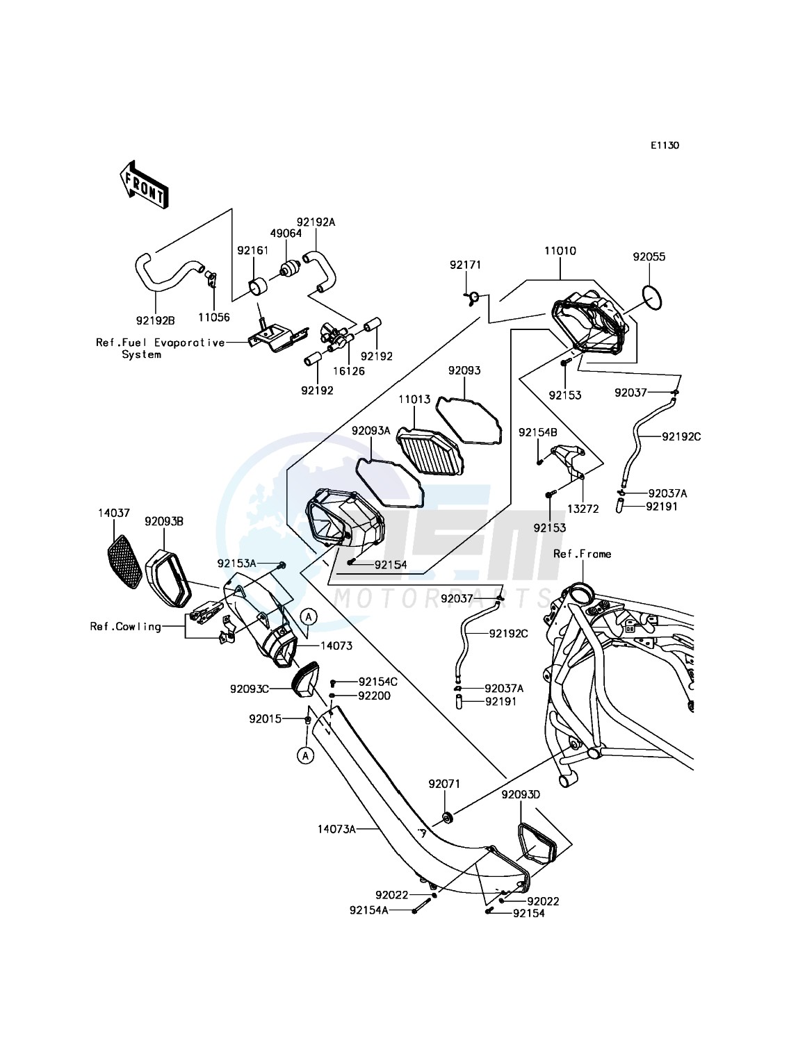 Air Cleaner blueprint