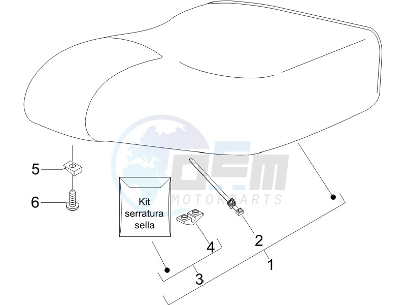 Saddle seats - Tool roll image