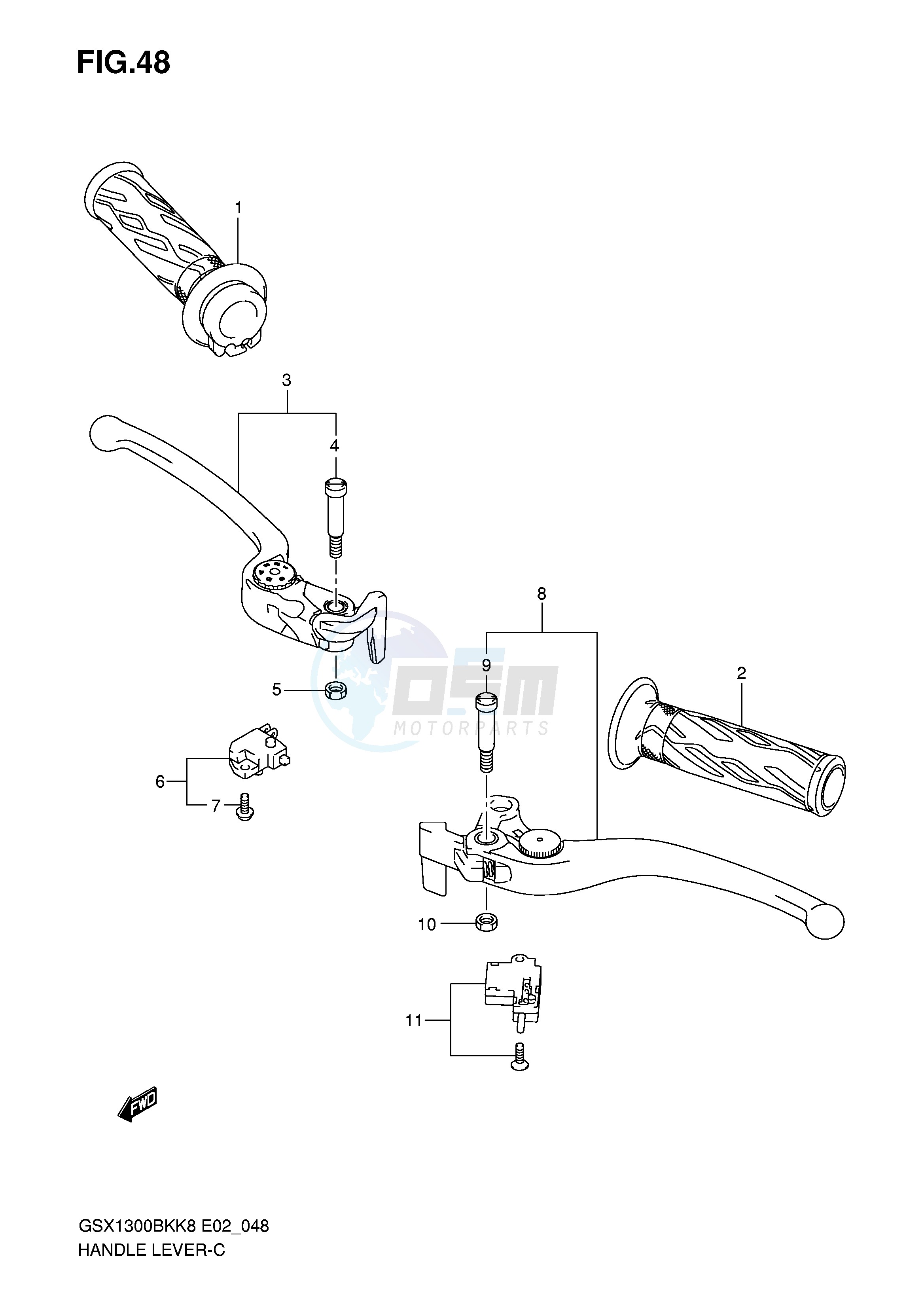 HANDLE LEVER image