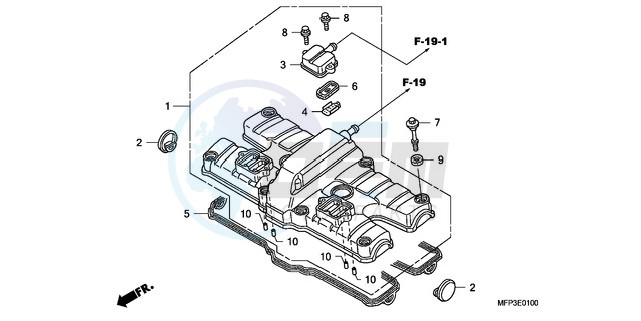 CYLINDER HEAD COVER image