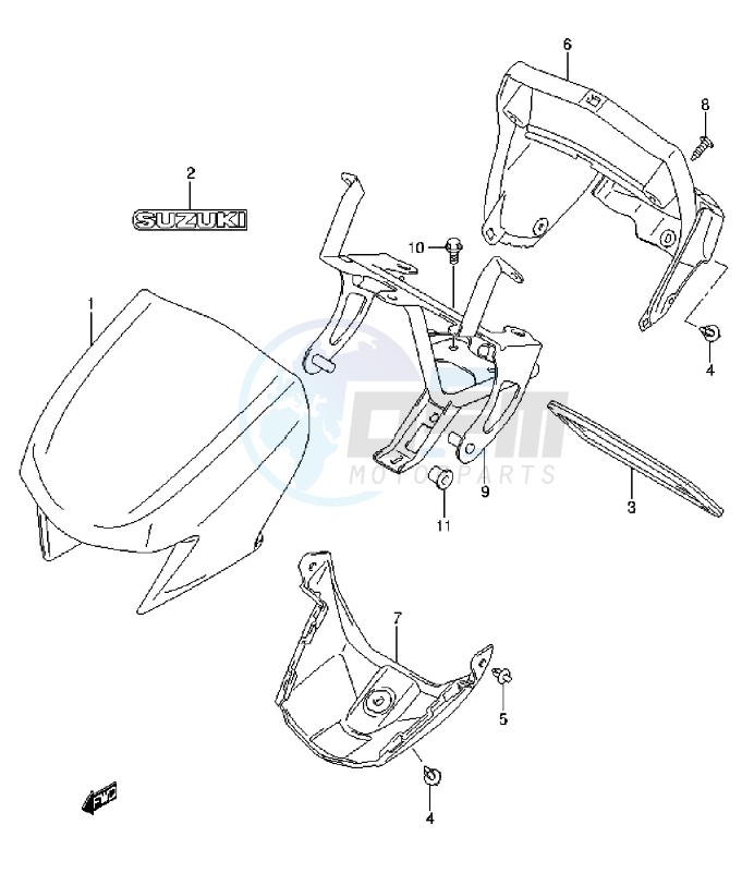 HANDLE COVER (LT-A750XZL3 P17) image