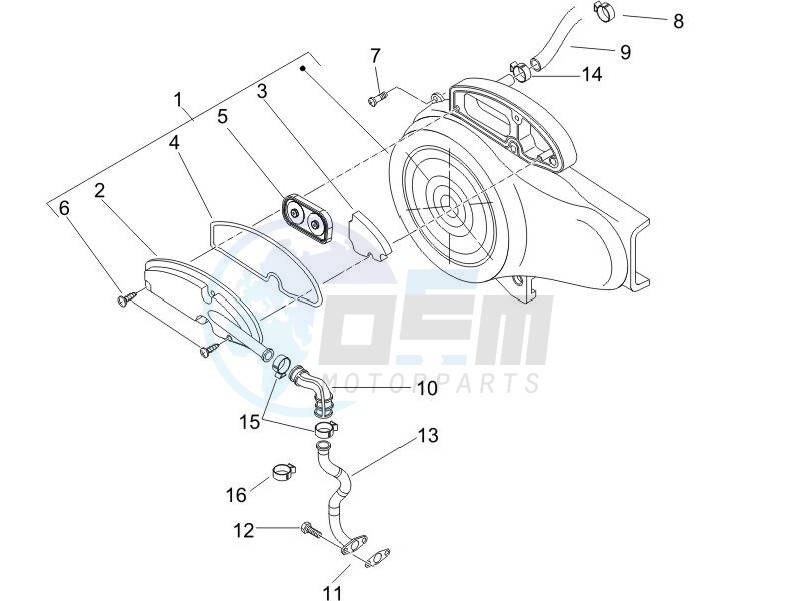 Secondary air box image