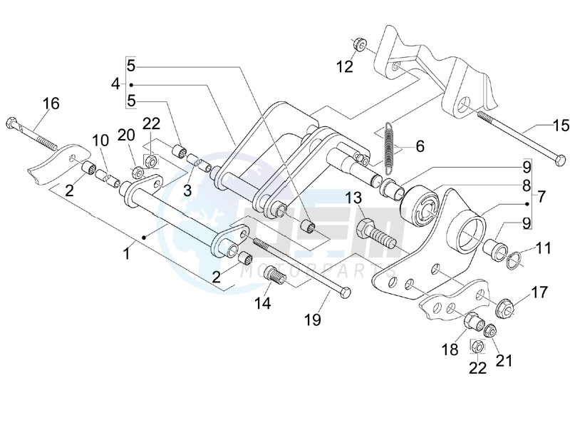 Swinging arm image