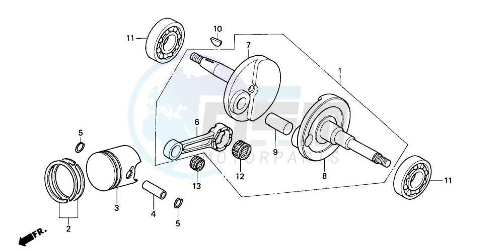 CRANKSHAFT/PISTON image