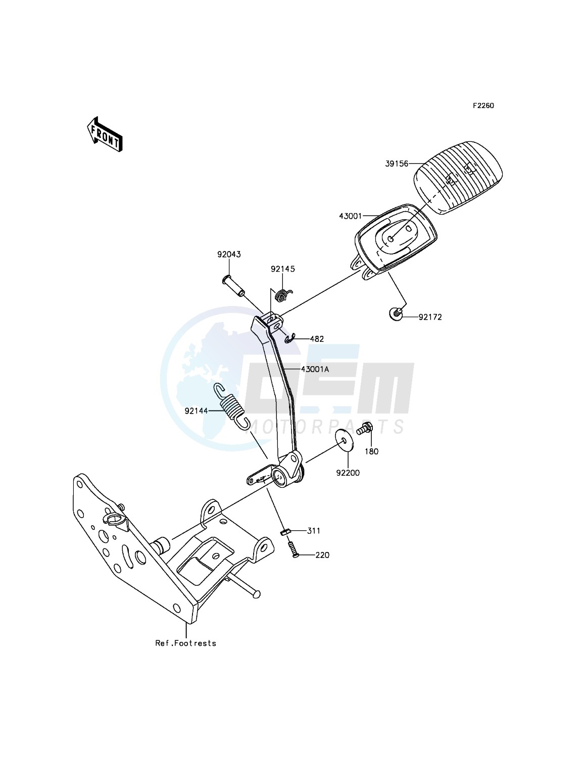 Brake Pedal image