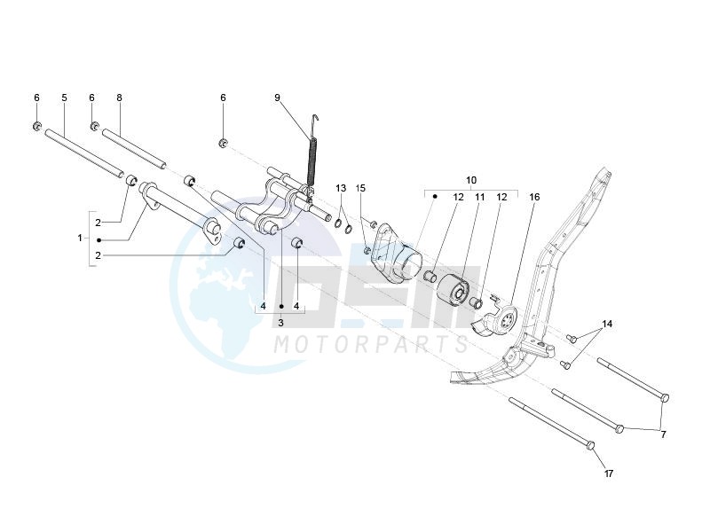 Swinging arm image