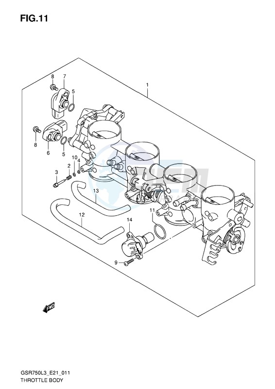 THROTTLE BODY image