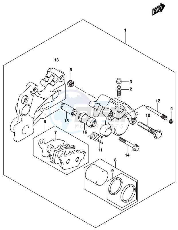 REAR CALIPER image