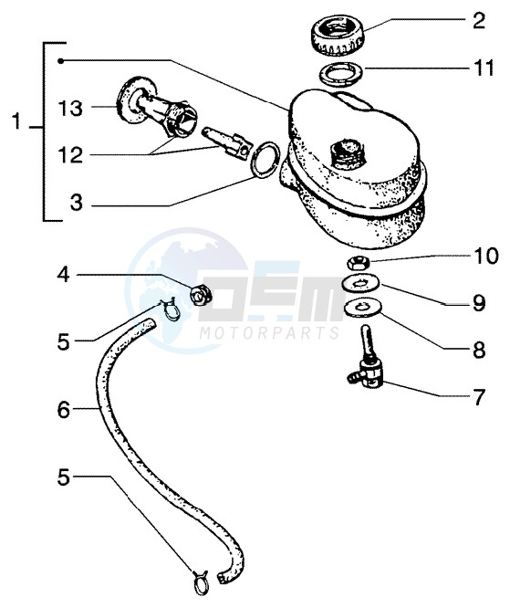 Oil tank blueprint