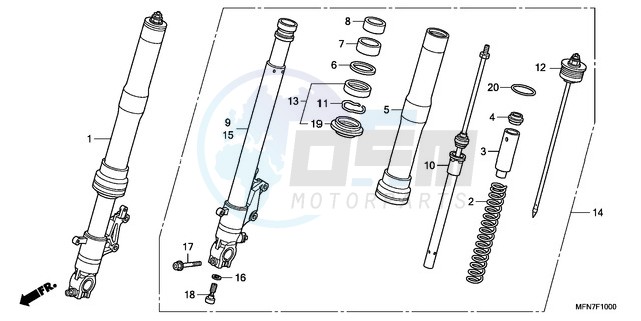 FRONT FORK image