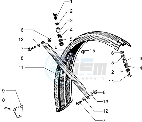 Rear mudguard image