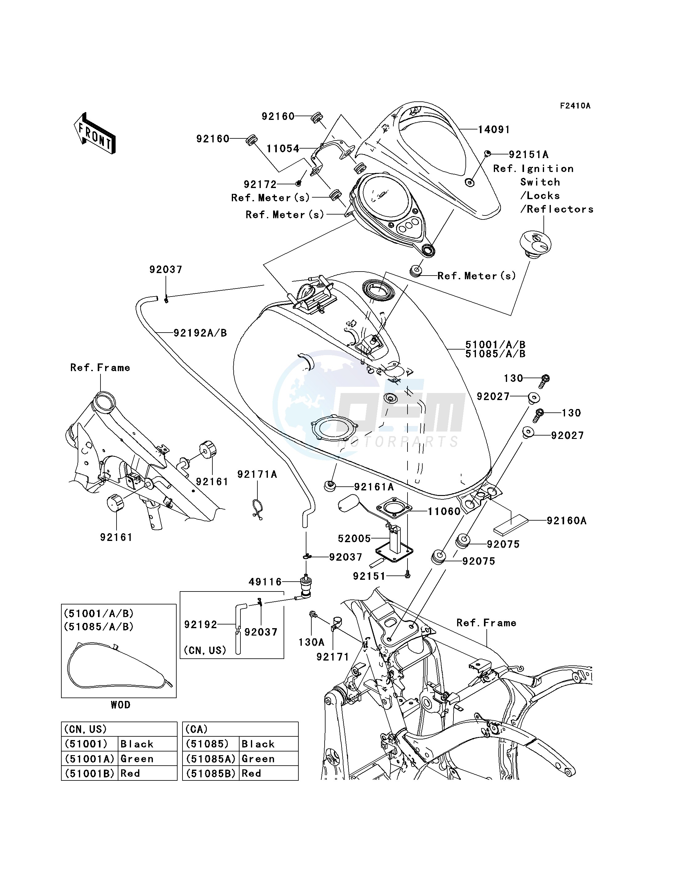 FUEL TANK -- C8F- - blueprint