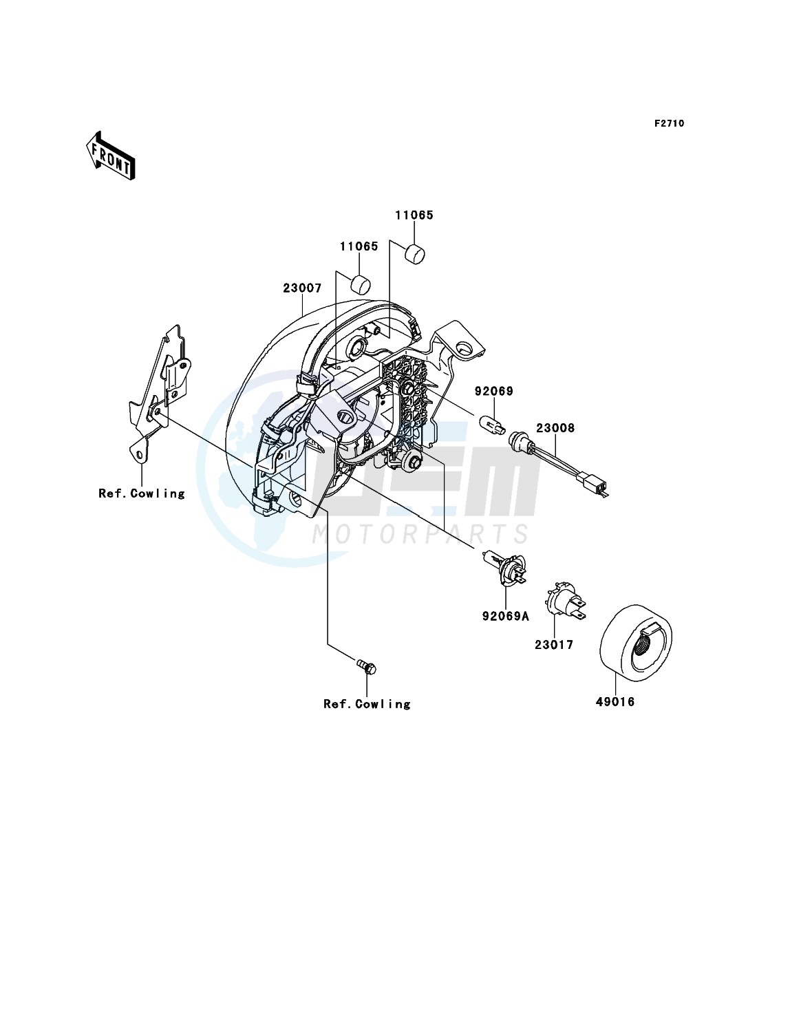 Headlight(s) blueprint