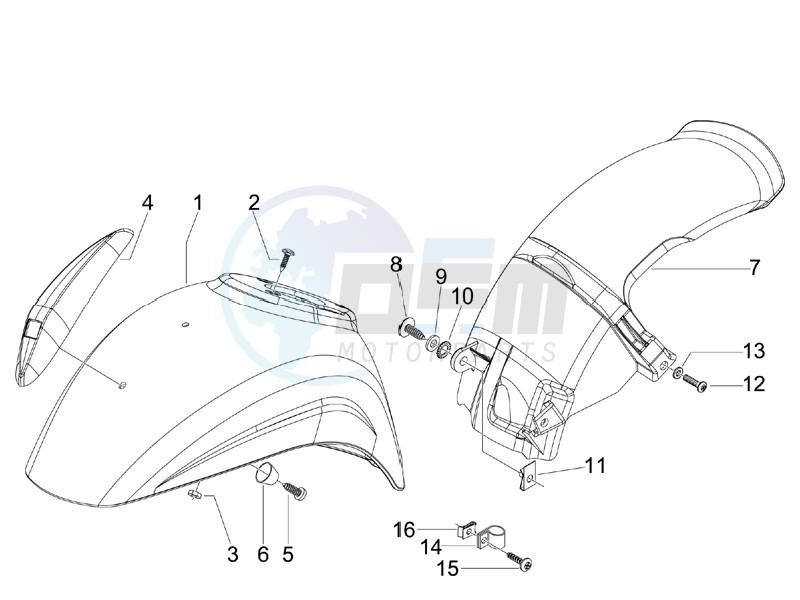 Wheel housing - Mudguard image