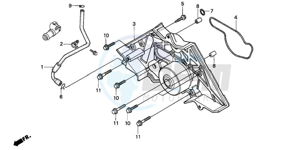 WATER PUMP blueprint