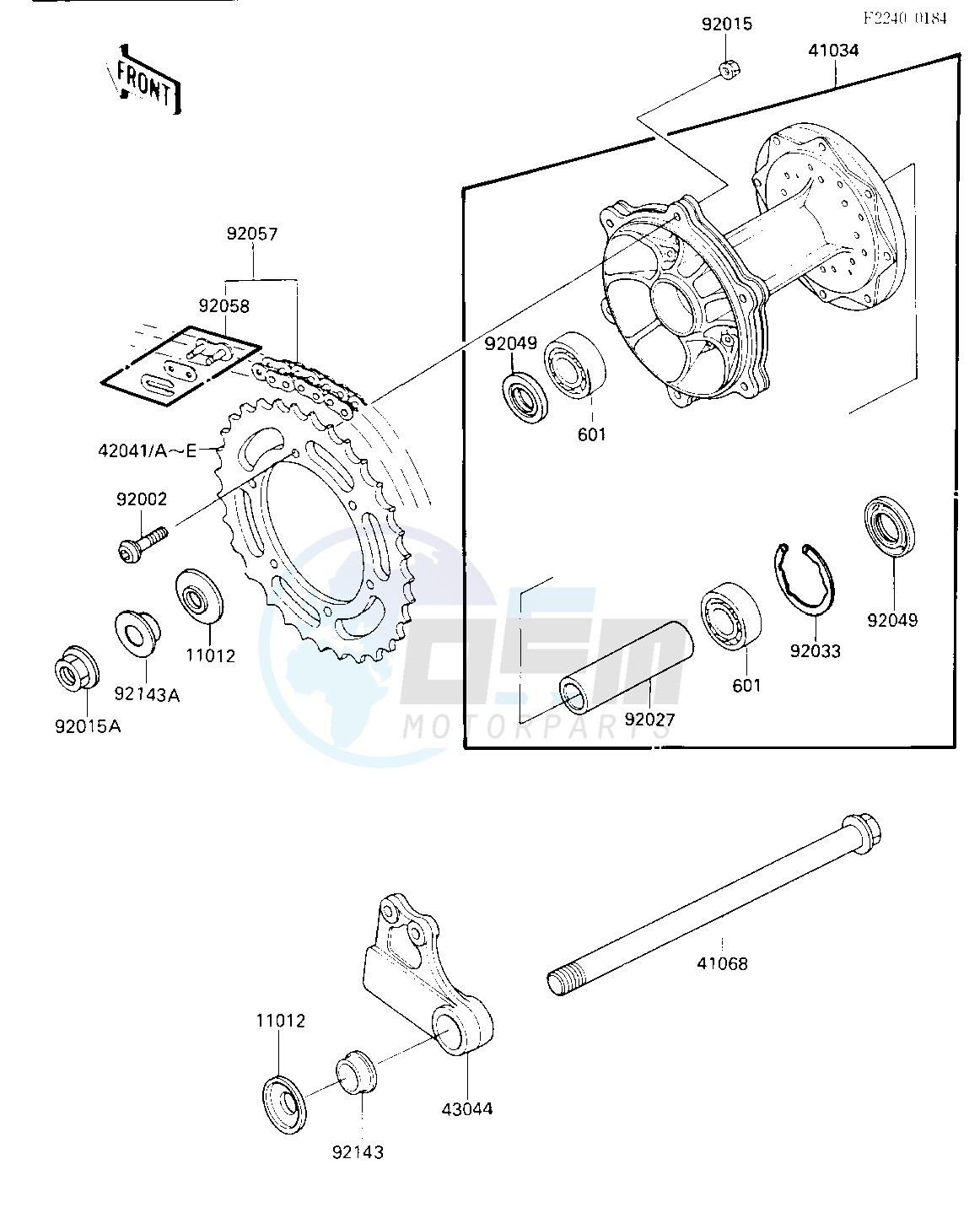 REAR HUB_CHAIN image