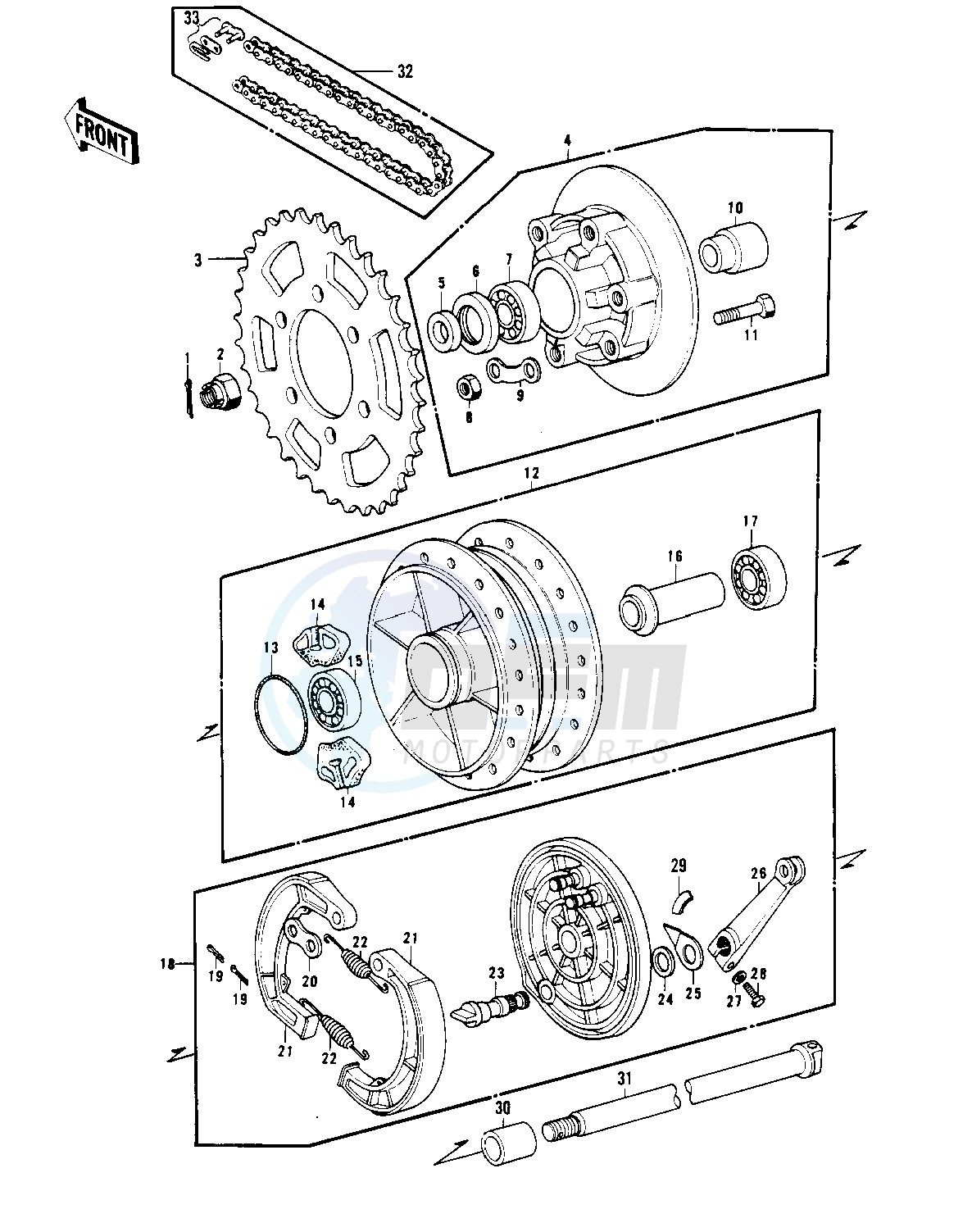 REAR HUB_BRAKE_CHAIN image