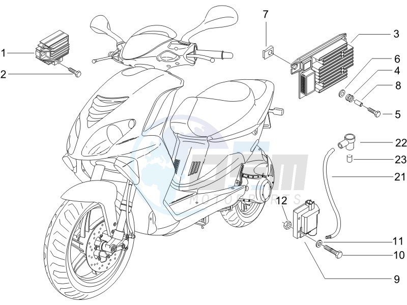 Voltage Regulators - Electronic Control Units (ecu) - H.T. Coil image