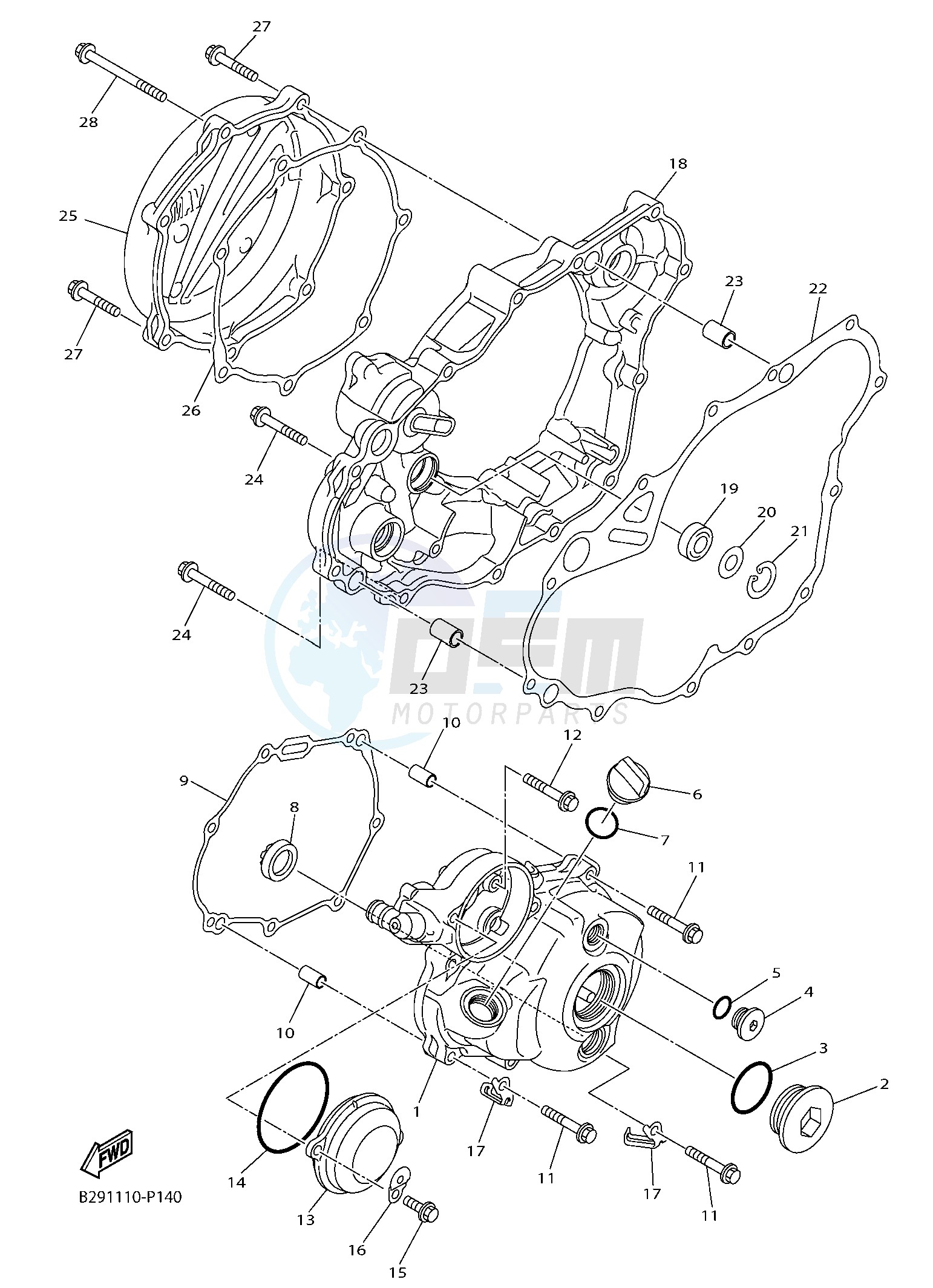 CRANKCASE COVER 1 image