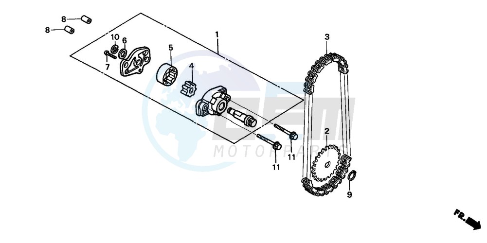 OIL PUMP blueprint