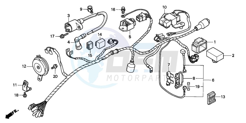 WIRE HARNESS blueprint