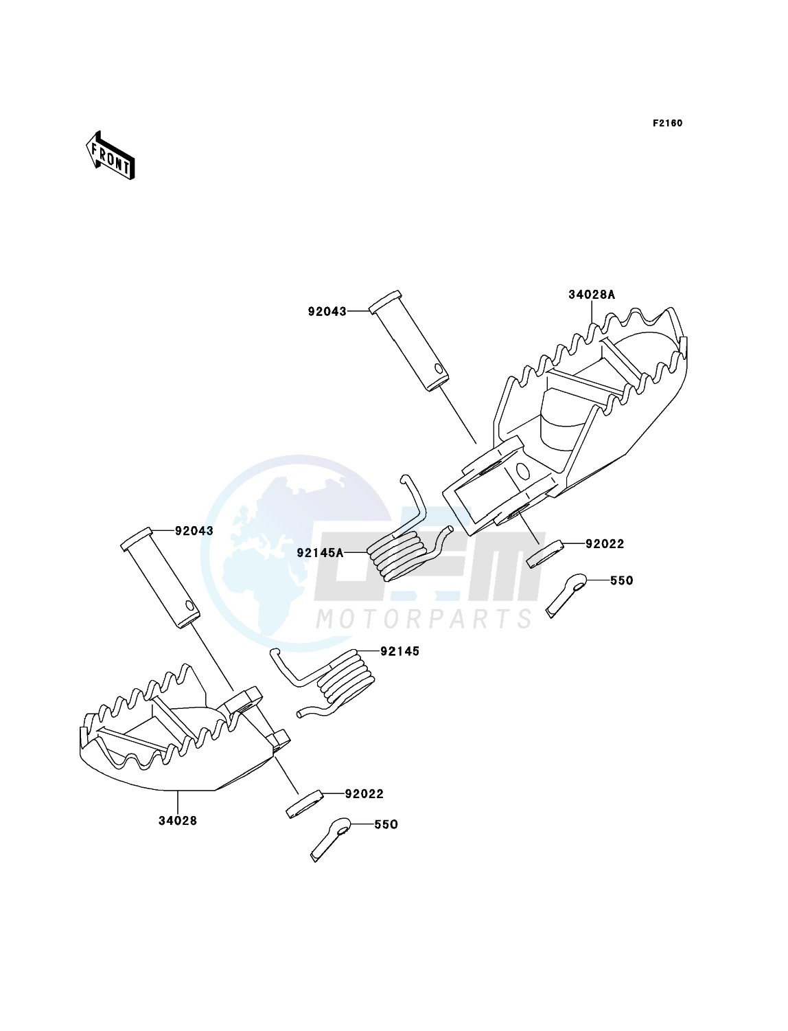 Footrests image