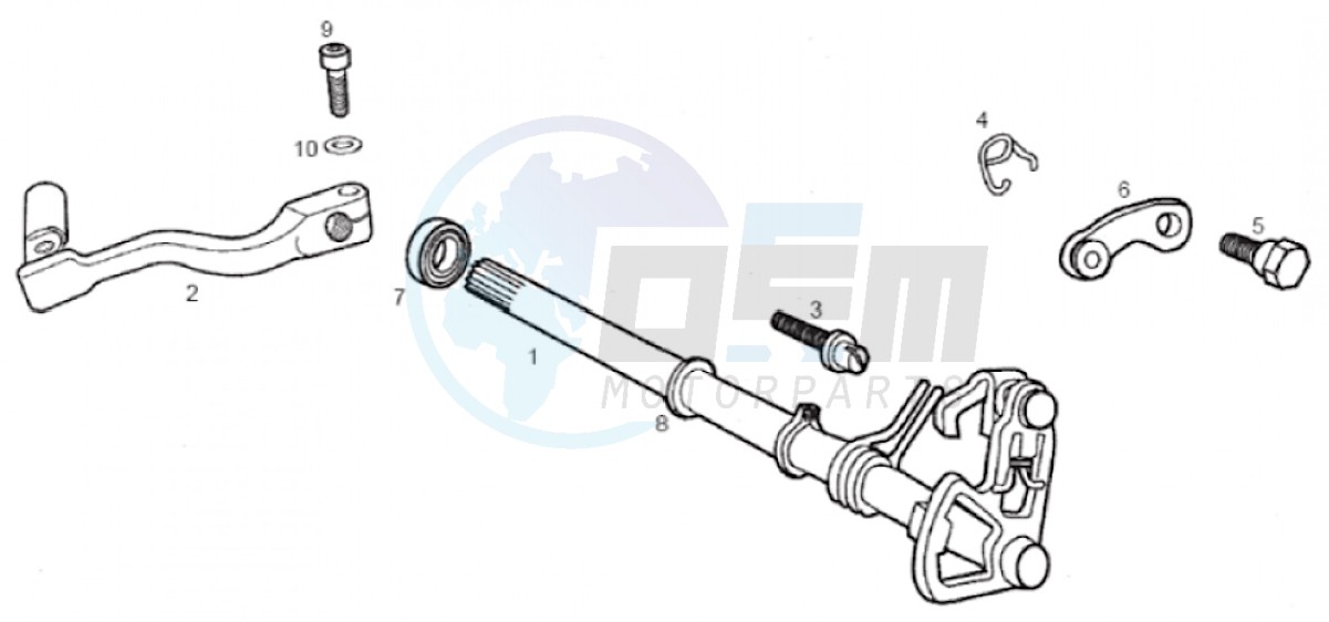 Gear lever (Positions) image