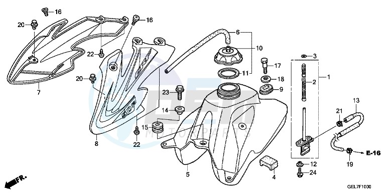 FUEL TANK blueprint