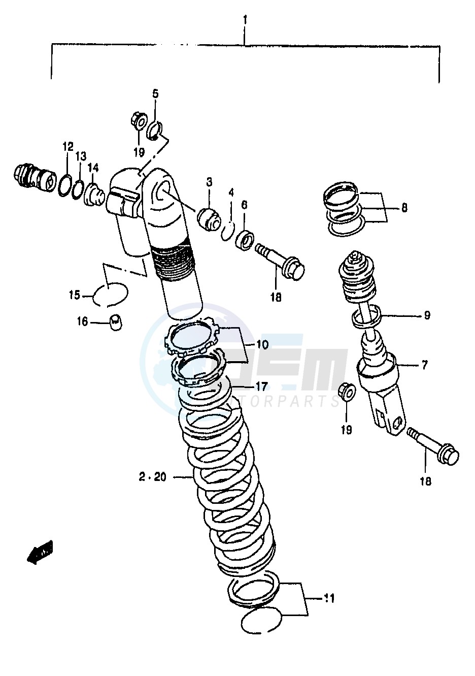 SHOCK ABSORBER (MODEL W) image