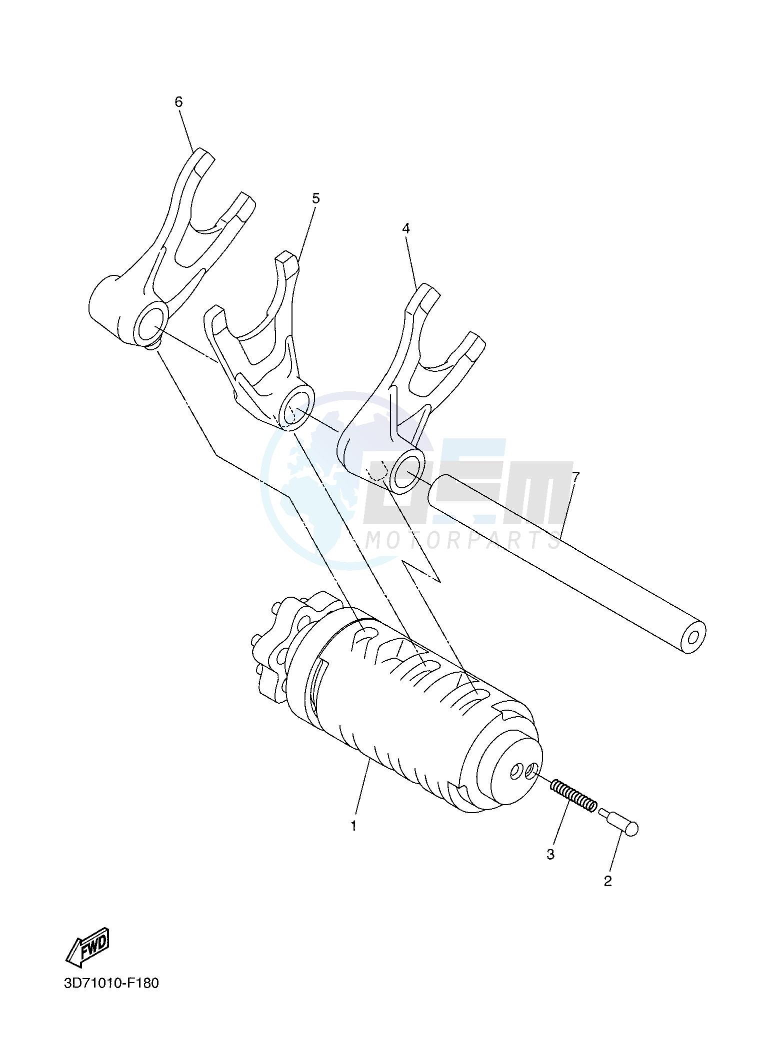 SHIFT CAM & FORK image