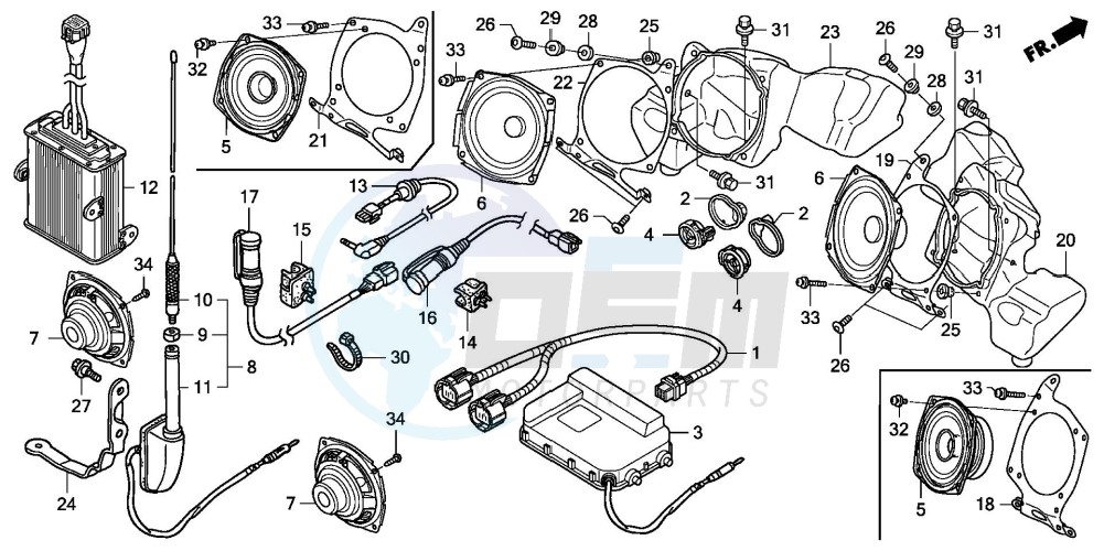 RADIO (3) (AIRBAG) image